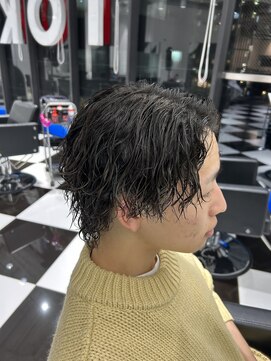 オーシャントーキョー(OCEAN TOKYO) メンズパーマツイスパ波巻きスパイラルマッシュセンターパート