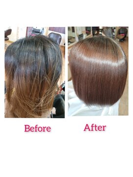 ヘアーアンドメイク カズヨ(Hair&Make CAZUYO) ボブスタイル