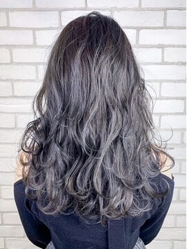 ティア 高知店(TIA) 大人綺麗グラデーション　ダークセピアアッシュ