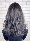 大人綺麗グラデーション ダークセピアアッシュ