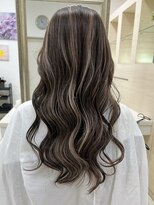 ヴィーヴォ 深江橋店(VIVO) 【 VIVO】コントラストハイライト 白髪ぼかし グレージュ 深江橋