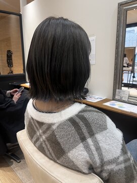 ケア アンド デザイン ココロ(care&design KOKORO) 外ハネくびれボブ