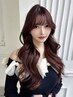 【盛れる韓国ヘア】透明感カラー&美髪トリートメント ￥13700→ ￥9900