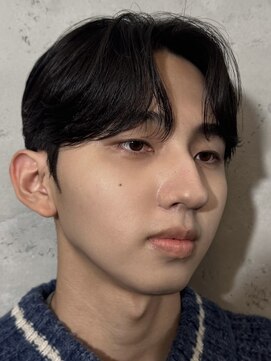 ノラ ヘアーサロン(NORA HAIR SALON) 韓国シースルーマッシュカルマパーマダウンパーマ黒髪マッシュ