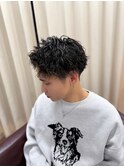 ツイスパピンパーマ