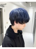 ニュアンスパーマ/韓国マッシュ/スパイキーショート/渋谷