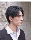 ◆スペインカール/スパイキーショート/ブルーブラック/南森町