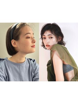 再現性の高いカット技術でサロン帰りを実感できる扱いやすいカットをお届け♪忙しい朝でも簡単にキマる☆