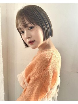 ヘアアンドメイク シークネクスト(HAIR&MAKE SeeK NEXT) ボブ/ベージュカラー/透明感カラー