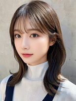 トワ 仙台店(toi)&nbsp;【韓国・レイヤー】 髪質改善 仙台  オリーブベージュ