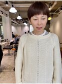刈り上げ/マッシュ/ショート