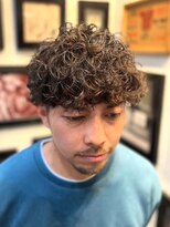 ヒロギンザバーバーショップ 大宮店(HIRO GINZA BARBER SHOP) メンズパーマ　前髪あり　埼玉大宮