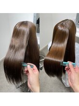 Q. 縮毛矯正はダメージが心配…