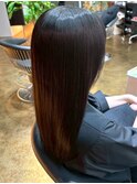 髪質改善ストレート 縮毛矯正 ストレートパーマ ロング