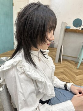 ロミー 本厚木(ROMMY.) 姫カットレイヤークラゲヘアーくびれウルフレイヤーカット本厚木