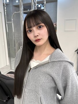 セラン 表参道(Celan) ツヤ髪ロングヘア 縮毛矯正 髪質改善