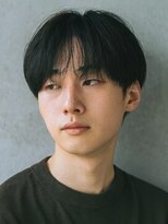 メンズ ルシードスタイル アウラ 松戸市五香(LUCIDO STYLE Aura)&nbsp;オリーブグレーの波巻きツイストスパイラル×束感ショート