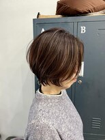 エニー 四条大宮(aNy)&nbsp;質感の軽いショートカット