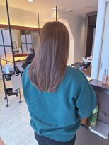 マーリャヘアー(mallia hair)&nbsp;レイヤースタイルレイヤーカットロングレイヤー小顔スタイル