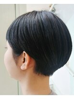 デイジー(Daisy)&nbsp;20代30代丸みショート耳かけショート髪質改善似合わせまとまり＊