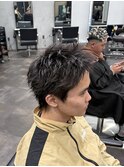 刈り上げないスパイキーショート