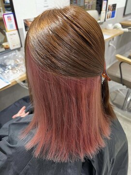 ラピスタ 池袋(Lapista) 韓国ヘアハッシュカットダブルハイライトカラー【Lapista池袋】