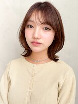 アグノス 青山(Agnos)&nbsp;ワンカールエアリーカール大人可愛いイメチェン外ハネボブ