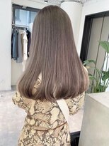 ペレ 梅田(PELE)&nbsp;イメチェン/ピンクベージュ/アンブレラカラー/前髪/梅田