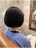 大人美人ショートボブ