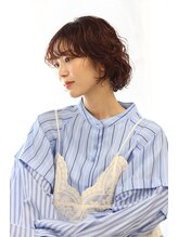 シロフイケブクロ(shirof ikebukuro) 20代30代40代小顔前髪ボブミディアムパーマ暖色系カラー☆