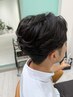 【朝のセットが楽になる】メンズカット＋パーマ14000円→13500円