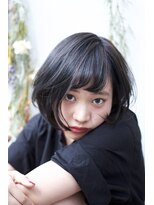 マルカ(marca) 【marca】透明感グレージュ！ショートふわボブ♪　担当：三上