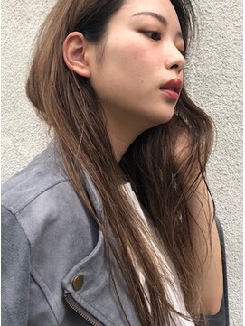 キース ヘアアンドメイク 恵比寿(kith. hair&make) 恵比寿kith.本田寿雄×大人ストレートロング