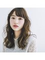 アルマヘア(Alma hair) ゆるふわナチュラルミディー☆インナーでポイントハイライト☆