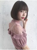 丸みのかわいい大人ボブ！