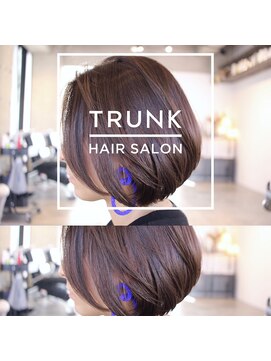 トランク(TRUNK) 【前下がりBOB×オリーブベージュ】