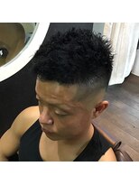 バーバーショップ カズー BARBER SHOP KA-ZOO&nbsp;ツイストパーマ、スキンフェード