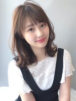 ブランシェ 小牧店(BRANCHE)&nbsp;☆1カールでも可愛いミディアムレイヤー☆