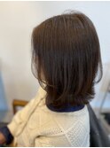 外ハネ シックラベージュ