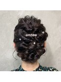 結婚式のヘアアレンジ