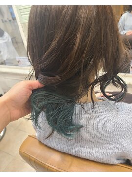 レスタ(ReSTA.) 巻き方で変わるインナーカラー