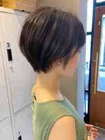 ノア 三宮店(NOA)&nbsp;20代30代40代ひし形小顔ショートハイライトグレージュカラー