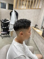 インスヘアー 東加古川店(INCE HAIR) フェードカット【中野】
