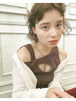 ヘアアンドメイク シークネクスト(HAIR&MAKE SeeK NEXT)&nbsp;【SeeK NEXT】ウェーブBob×シアベージュ