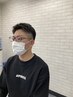 平日限定【男性定番メニュー】カット+シャンプー+シェービング　￥4840→￥3900