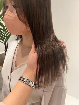 ジーナ  札幌大通(Zina) #グレージュカラー#髪質改善#美髪#艶髪#韓国【Zina札幌大通】