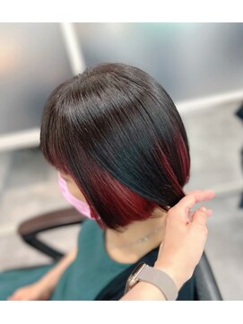 ネウィ 赤羽(newi) グレイカラー×インナーカラー♪