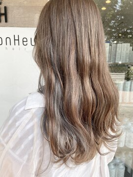 ボヌール(BonHeur) 【インナーカラー】ホワイト×ブルーベージュ