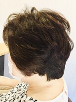 ヘアーカルチャー おゆみ野店(HAIR CULTURE) スタイリングショート立体感ショートボブナチュラルブラウン