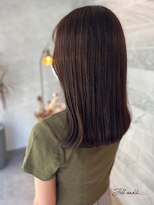 ジル アンク(Jill ankh)&nbsp;《Jillankh 姫路駅前》オリーブベージュ　赤み消し　ミディアム